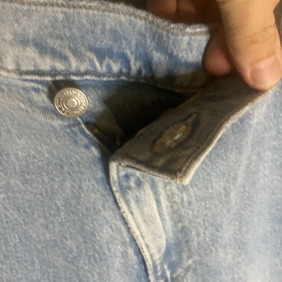 NWOT Abercrombie & Fitch 90s Straight Ultra High Rise jeans size 32/14 Long - Picture 4 of 10